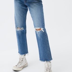 Levi Strauss Wedgie Straight Premium Denim Jeans - 28